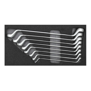 Gedore R22150000 Doppelringschlüssel-Satz 2/6 CT-Modul 8-teilig