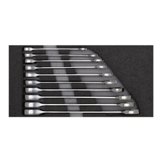 Gedore R22150003 Jeu de clés mixtes 2/6 CT-module 10 pièces