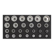 Gedore R22150009 Steckschlüssel-Satz 1/2" 2/6 CT-Modul 26-teilig-1