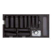 Gedore R22150012 Clé à chocs 1/2" module CT 2/6, 14 pièces-1