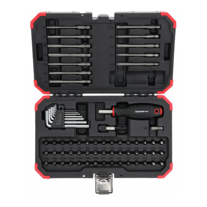 Gedore R33003067 Bitset 1/4 67 stuks BMC