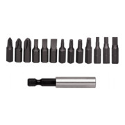Gedore R33005014 Boîte de embouts 1/4 PH+SL+TX+hex + porte-embouts 14 pièces