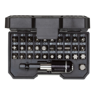 Gedore R33005031 Bit Box 1/4 SL+PH+PZ+TX+6-kant 32-delig