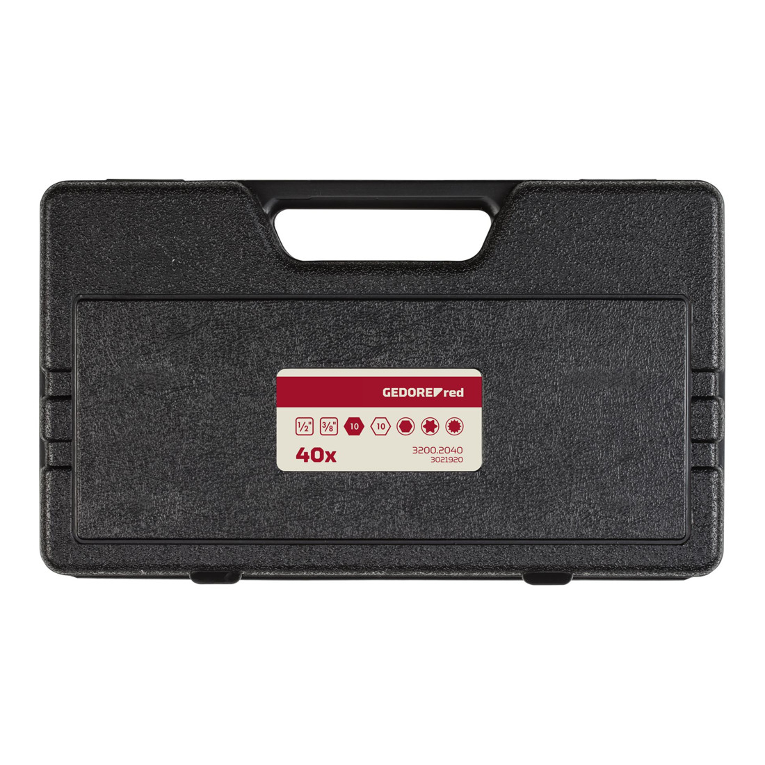 Gedore R35003040 Bit-Satz 10mm TX+XZN+6-kant 40-teilig