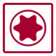 Gedore R36405009 Hoekschroevendraaierset TX T10-50, 9-dlg.-3