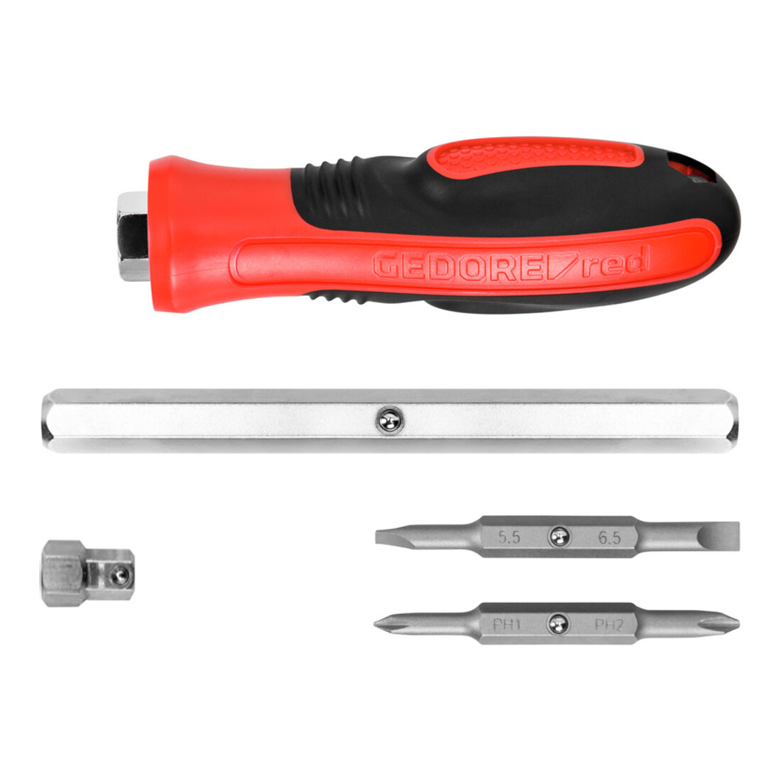 Gedore R38011005 2K-Schaubendreher MAXIMUS Bit 8mm SL+PH