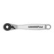 Gedore R40150027 Cliquet à embouts gauche/droite 1/4 91 mm RSW6° + adaptateur-1