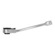 Gedore R40150027 Cliquet à embouts gauche/droite 1/4 91 mm RSW6° + adaptateur-2