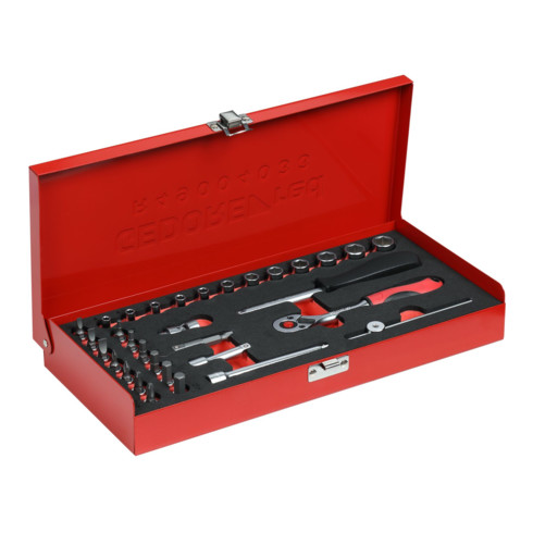 Gedore R49004033 Steeksleutelset 1/4" 4-13mm 32-dlg.