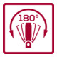 Gedore R50120027 2K-Gelenk-Umschaltknarre 3/8 246 mm RSW5°-5