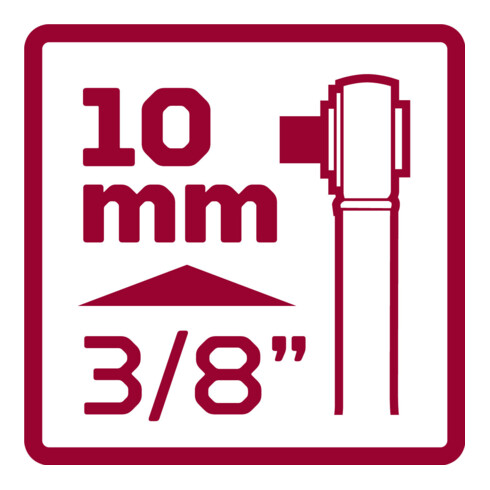 Gedore R50120027 2K-kantelratel 3/8 246 mm RSW5°