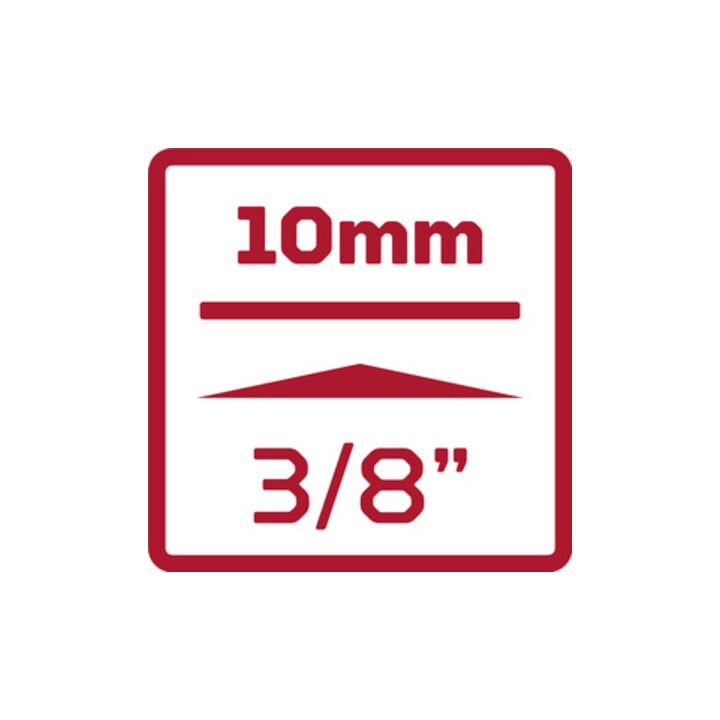 Gedore R55200039 Poignée transversale avec coulisse 3/8" 200 mm