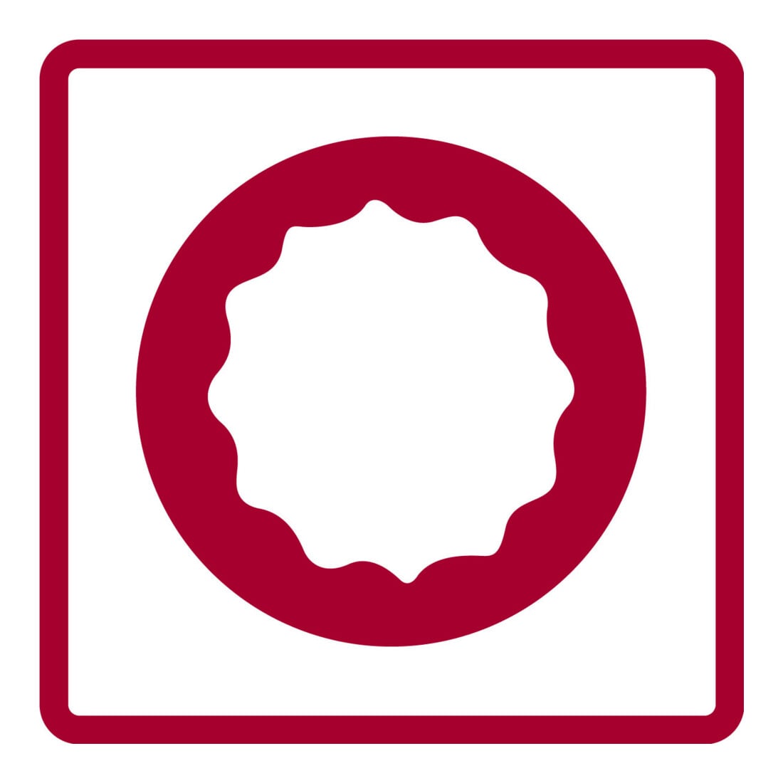 Gedore Red Dop 1/2 12-kant Steckschlüssel