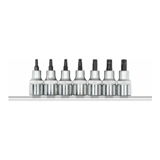 Gedore R62458107 Schroevendraaierbits 1/2 met houder 7-delig