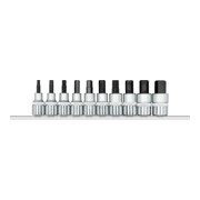 Gedore R62558110 Schraubendrehereinsätze 1/2 +Leiste 10-teilig-1