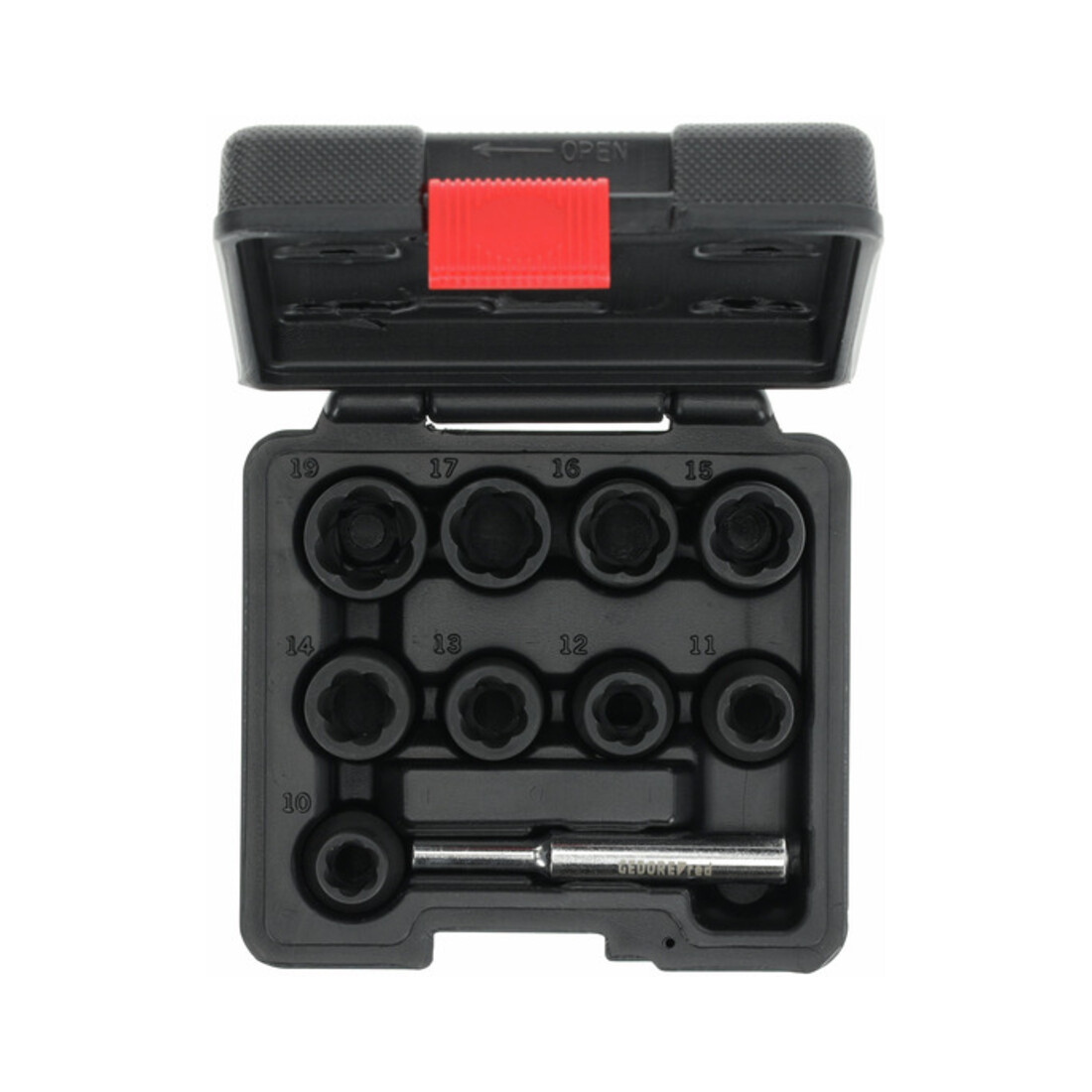 Gedore R68003010 Spiralnutenausdreher 1/2" 10-19mm 10-teilig