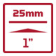 Gedore R83981105 Sicherungsring/-Stift 1 Zoll für SW24-80mm