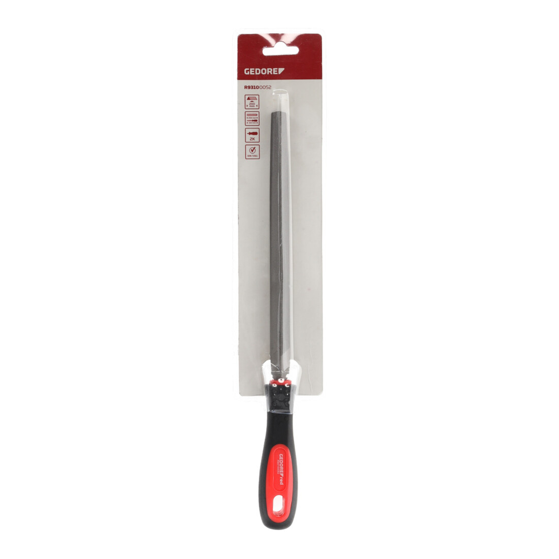 Gedore R93100052 Dreikantfeile Hieb 2 310mm 2K-Griff