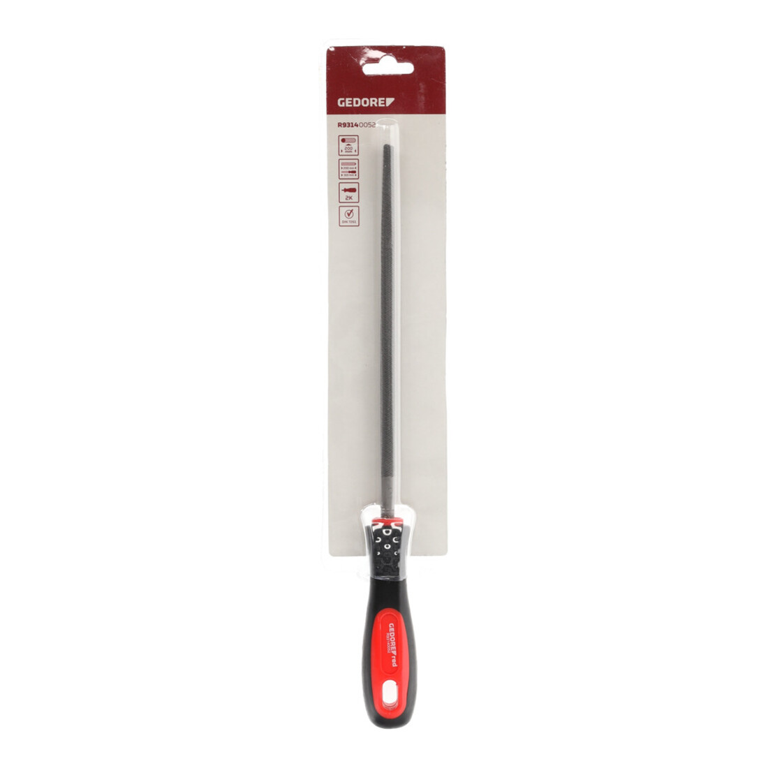Gedore R93140052 Rundfeile Hieb 2 310mm 2K-Griff