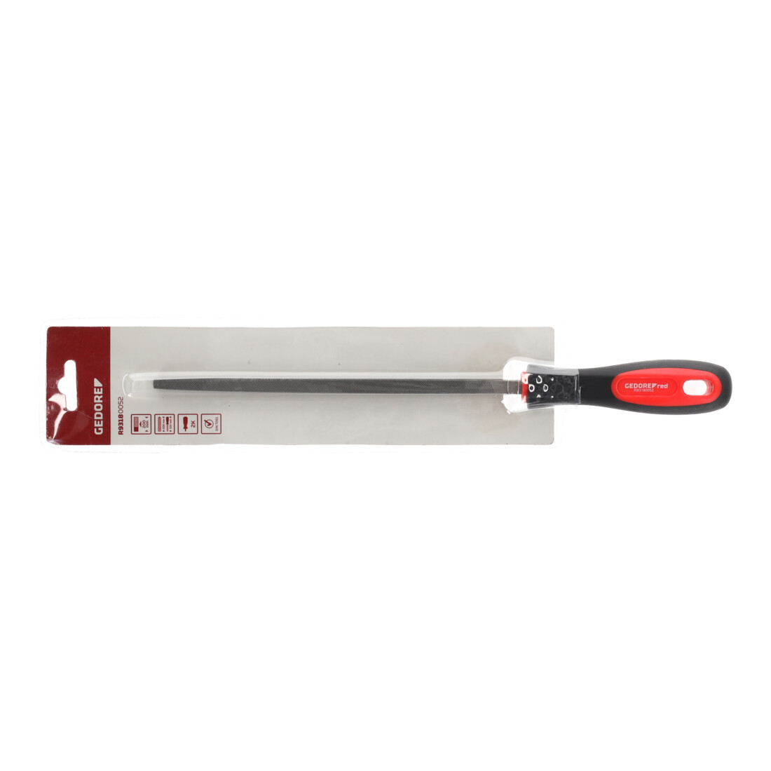 Gedore R93180052 Vierkantfeile Hieb 2 310mm 2K-Griff