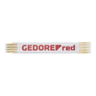 Gedore R94500002 Holzgliedermaßstab 2m Kl.III Buche