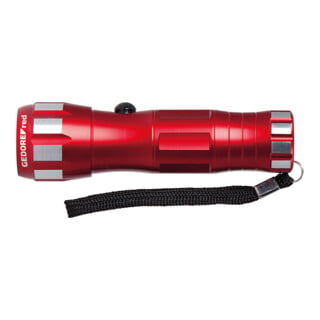 Gedore R95300017 Taschenlampe 1xLED Weite 25-30m 3xAAA Aluminum