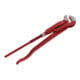 Gedore red 45° afgeschuinde hoekbuisgriptang, spanwijdte 67 mm/2 inch, S-mond, massief, versetzte tanden, R27140020