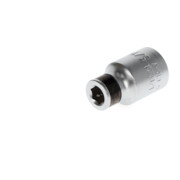 Gedore red Adaptateur d’embout pour douilles, entraînement carré 1/2", 12,5 mm, sortie hexagonale 5/16", 8 mm, R67100006
