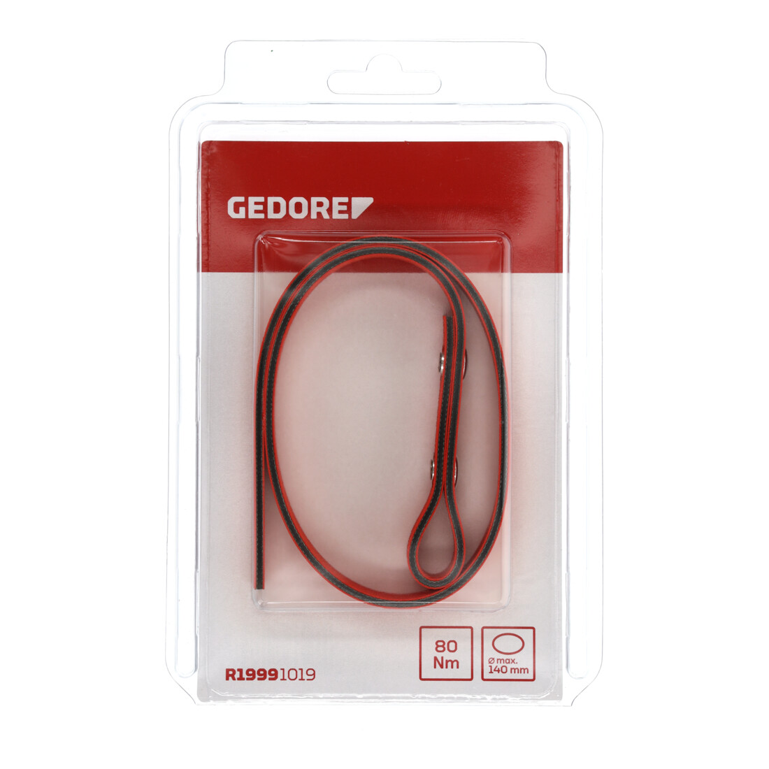 Gedore red Bande de rechange pour clé à sangle, bande tissée large de 15 mm