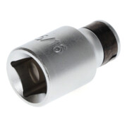 Gedore red Bit-Adapter für Steckschlüsseleinsätze, Antrieb 4-kant 1/2", 12,5 mm, Abtrieb 6-kant 5/16", 8 mm, R67100006-5