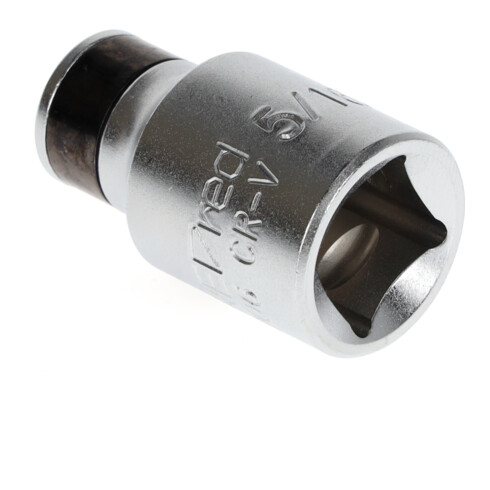 Gedore red Bit-Adapter für Steckschlüsseleinsätze, Antrieb 4-kant 1/2", 12,5 mm, Abtrieb 6-kant 5/16", 8 mm, R67100006