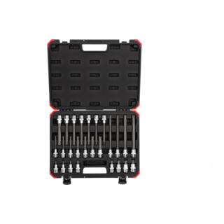 Gedore red Bitset, schroevendraaier inzetset voor stervormige schroeven, schroevendraaier XZN-bits, gereedschap, R68003026