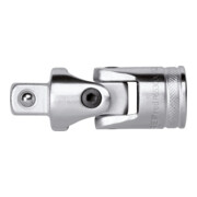 Gedore Red Cardan articulé, 1/2'' 12,5 mm carré, 66 mm long, adaptateur, outil, acier chromé mat, R45300012-1