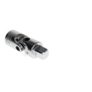 Gedore Red Cardan articulé, 1/2'' 12,5 mm carré, 66 mm long, adaptateur, outil, acier chromé mat, R45300012-4
