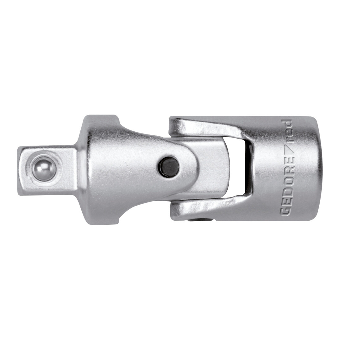 Gedore red Cardan articulé, 1/4'' 6,3 mm carré, 33 mm long, adaptateur, outil, acier chromé mat, R45300005