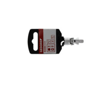 Gedore red Cardan articulé, 1/4'' 6,3 mm carré, 33 mm long, adaptateur, outil, acier chromé mat, R45300005-4