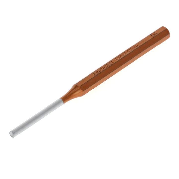 Gedore red chasse-goupille, 1 pièce, 150 × 5 mm, acier/peinture, argent/cuivre