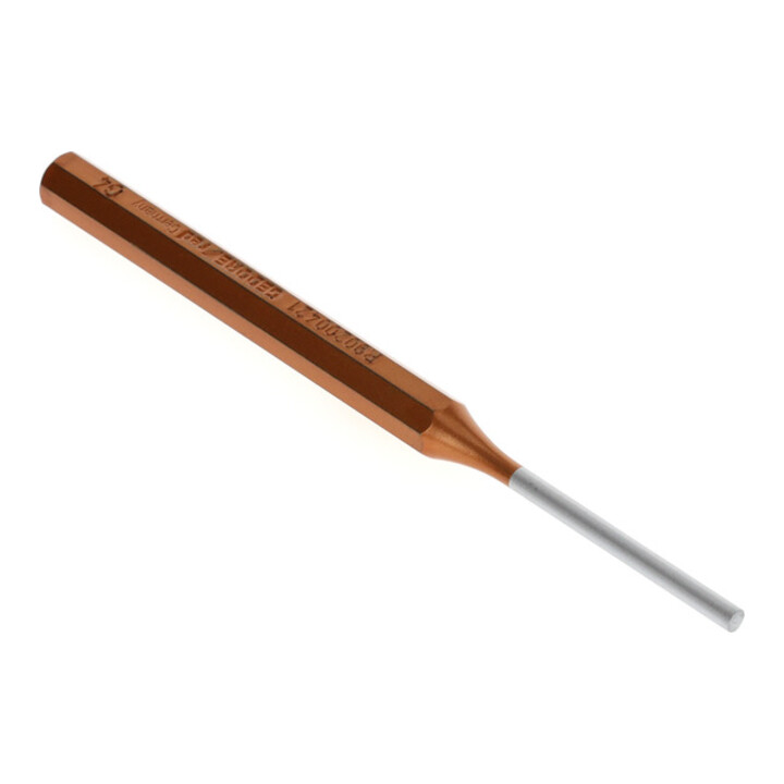 Gedore red chasse-goupille, 1 pièce, 150×4 mm, acier/peinture, argent/cuivre