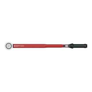 Gedore red Chiave dinamometrica per filetti sinistri e destri, 3/4 pollice, 80-400 Nm, tubo in acciaio, rosso/nero