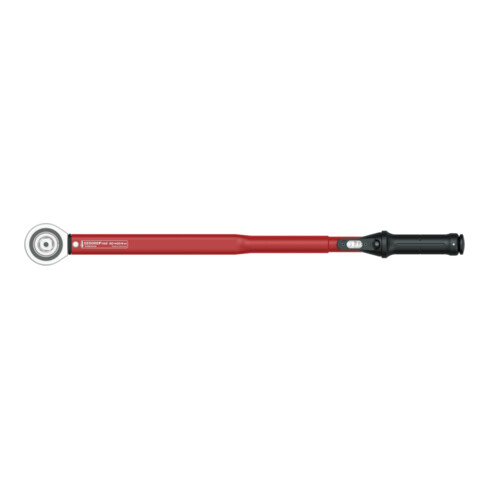 Gedore red Chiave dinamometrica per filetti sinistri e destri, 3/4 pollice, 80-400 Nm, tubo in acciaio, rosso/nero