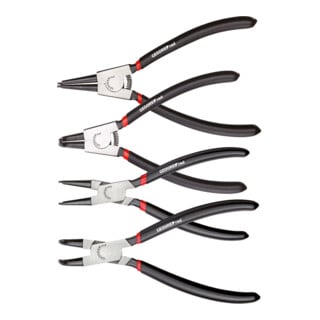 Gedore Red Circlip Tangen Set recht+draad 90° 4-delig