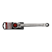 Gedore red Clé à cliquet double anneau 4 en 1, réversible, 10 13 17 19 mm, droite, clé à molette, R07501019-4