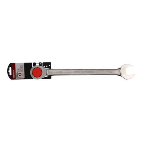 Gedore red Clé à fourche à cliquet, avec cliquet, SW 32 mm, plate, 12 pans, clé à molette, R07100320