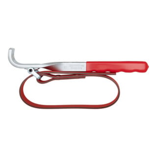Gedore red Clé à sangle, Ø 140 mm, bande textile large de 15 mm, en acier chrome-vanadium