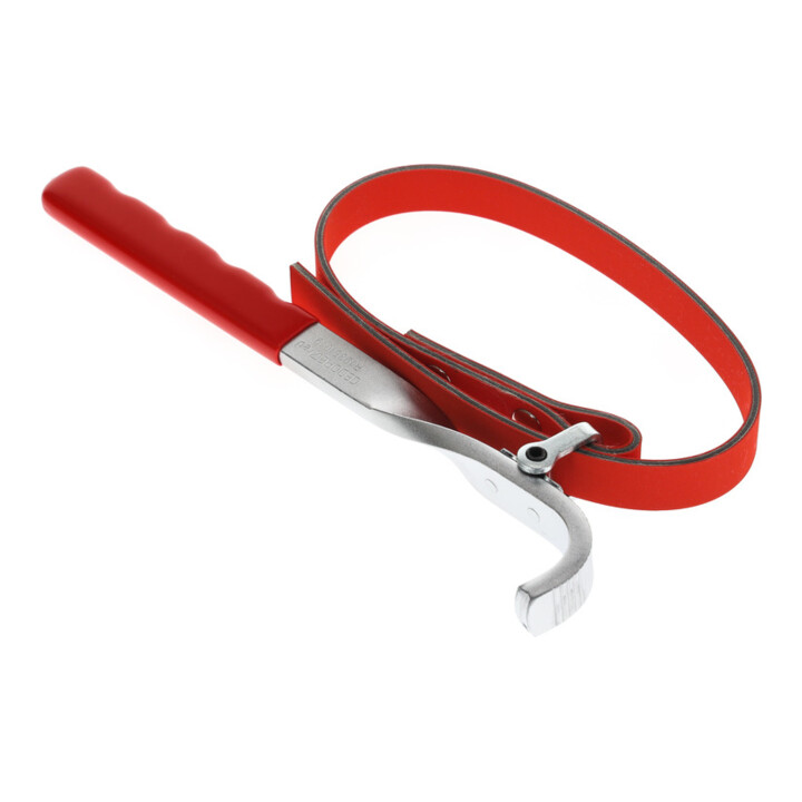 Gedore red Clé à sangle, Ø 140 mm, bande textile large de 15 mm, en acier chrome-vanadium