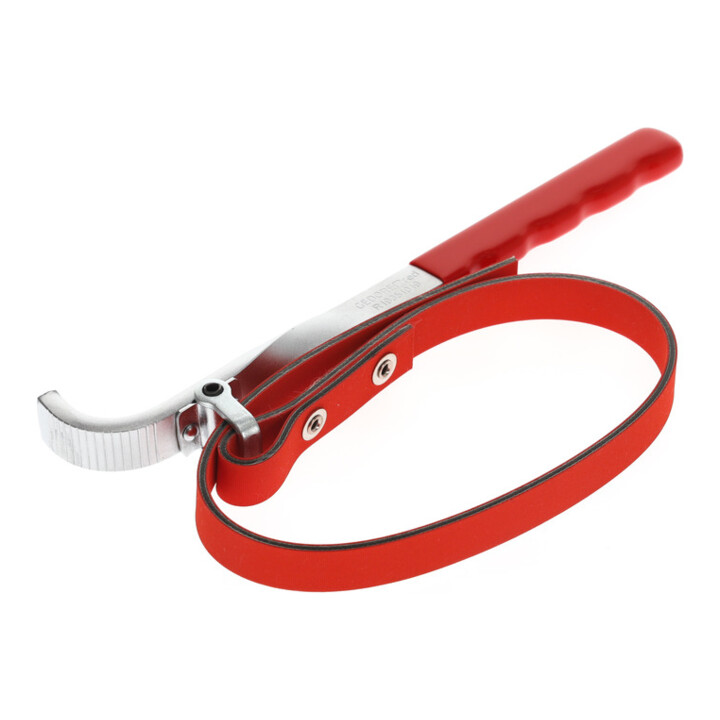 Gedore red Clé à sangle, Ø 140 mm, bande textile large de 15 mm, en acier chrome-vanadium
