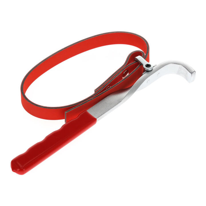 Gedore red Clé à sangle, Ø 140 mm, bande textile large de 15 mm, en acier chrome-vanadium