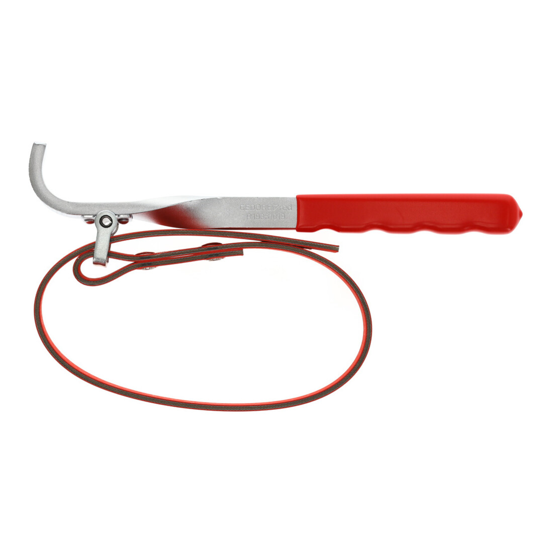 Gedore red Clé à sangle, Ø 140 mm, bande textile large de 15 mm, en acier chrome-vanadium
