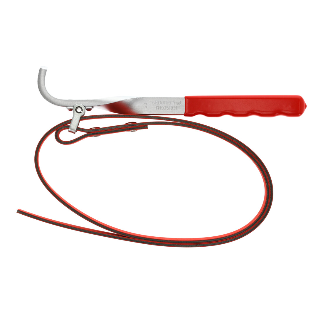 Gedore red Clé à sangle, Ø 200 mm, bande tissée 15 mm, en acier chrome-vanadium
