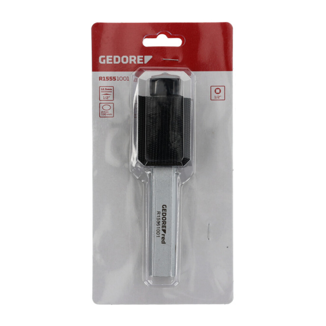 Gedore red Clé à sangle pour filtre à huile, entraînement 1/2", Ø 152 mm, réglable en continu, R15551001